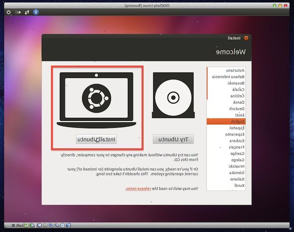 Hur man installerar Ubuntu Linux. Om du har en äldre dator med mindre än 256 MB RAM söka alternativa cd som använder en text installation (men i slutändan installerar en grafisk miljö).