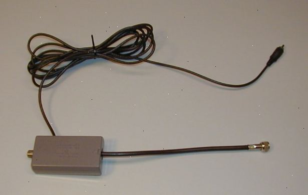 Hur man ansluta en NES. Om du använder RF-adaptern.