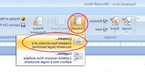 Hur Redline ett dokument i Microsoft Word. Slå Spåra ändringar med metoden nedan som gäller din version av Microsoft Word.