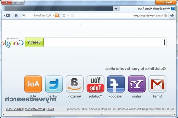 Hur tar man bort mywebsearch. Bestäm om mywebsearch är installerad.