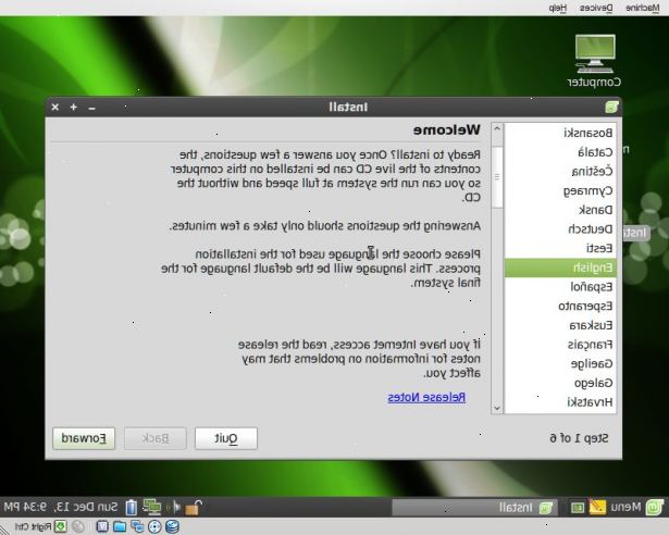 Hur att installera och konfigurera Linux Mint. Installera Linux Mint.