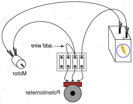 Hur man tråd en potentiometer. Identifiera de 3 terminalerna på potten.