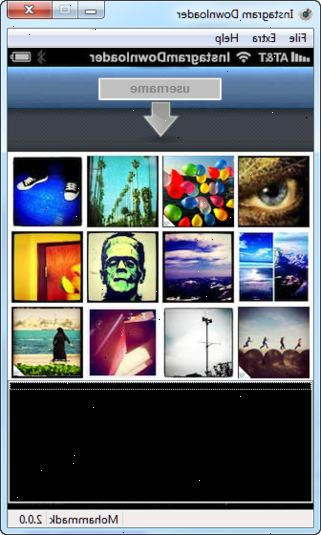 Hur man laddar ner bilder från en instagram användare med instagram downloader. Den filen att laddas ner i form av en rar-fil.