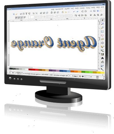 Hur man skapar 3D-text med Inkscape. Bestäm vad du vill att slutresultatet ska se ut.