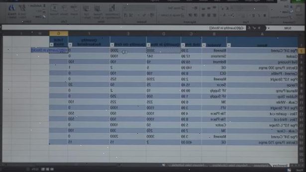Hur man gör tabeller med Microsoft Excel. Öppna en arbetsbok (kalkylblad) eller har en redan öppen.