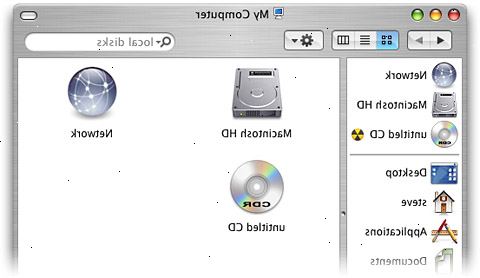 Hur man bränner en CD-skiva med Mac OS X. Sätt i en tom cd-r eller cd-rw i cd-enheten.