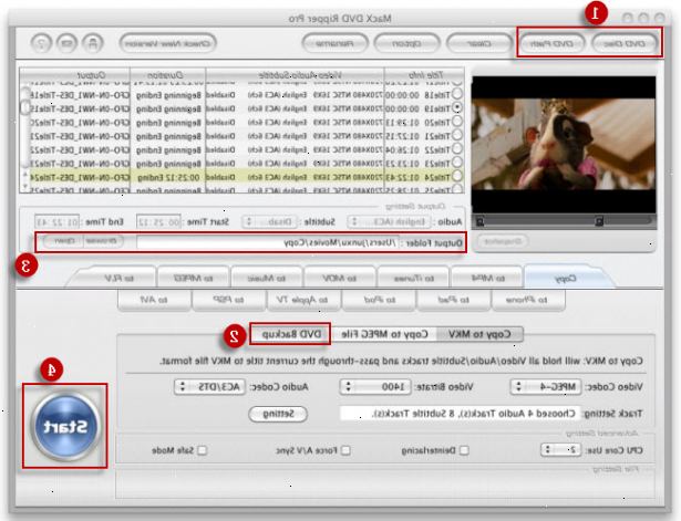 Hur du kopiera dina DVD-skivor med Mac OS X. Placera DVD du vill kopiera i DVD-enheten.