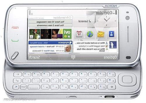 Hur formaterar Nokia Symbian Series 60-telefoner. Se till att telefonen är fulladdad.