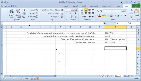 Hur man ändrar datumformat i Microsoft Excel. Markera alla datumfält.