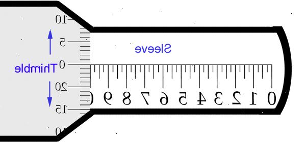 Hur man använder och läsa en utanför mikrometer. Bekanta dig med anatomin av en mikrometer.