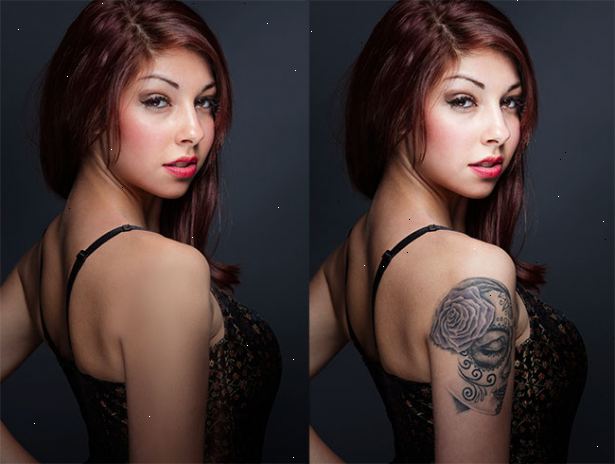Hur tar man bort en tatuering från ett foto med photoshop. Svårighetsgrad: 2 av 5.