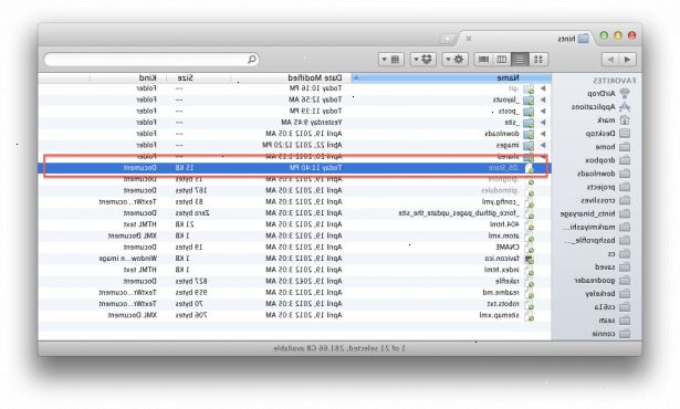 Hur tar man bort. DS_Store filer på Mac OS X. För att ta bort en skadad.