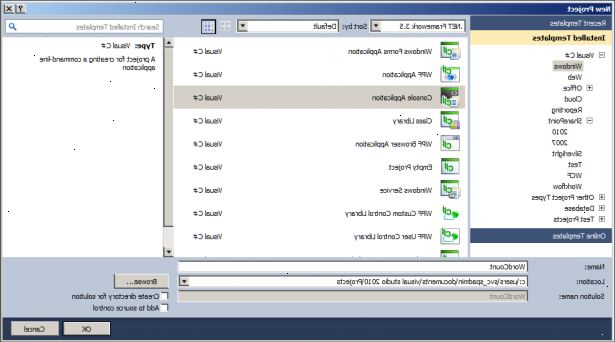 Hur man skapar ett program i C sharp. Gå för att hämta din gratis kopia av Visual C # 2010 Express Edition.