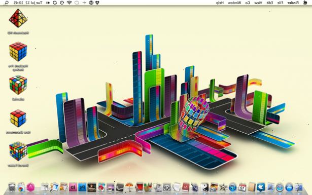 Hur du anpassa din Mac OS X-skrivbordet. Skanna bilden (er) som du vill använda på skrivbordet i datorn.
