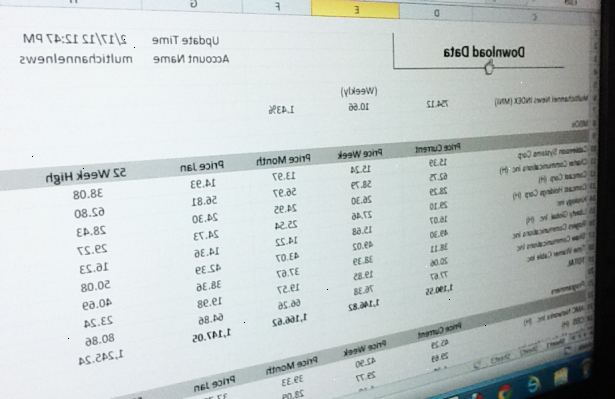 Hur att hålla reda på lager med MS Excel. Klicka på "Office-knappen" i det övre vänstra hörnet av programfönstret.