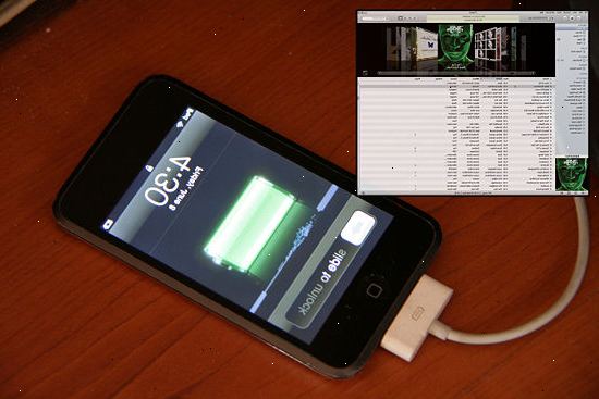 Hur man organiserar en ipod touch. Anslut din iPod till din dator.