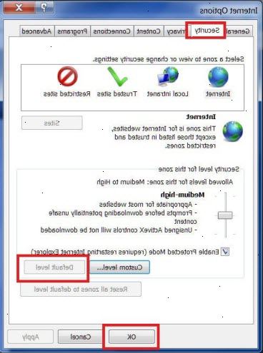 Hur fixar fel på sidan efter att ha uppdaterat Internet Explorer 7. Kör den senaste versionen javascript.