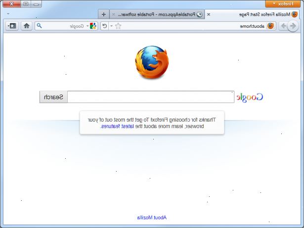 mozilla firefox portable edition