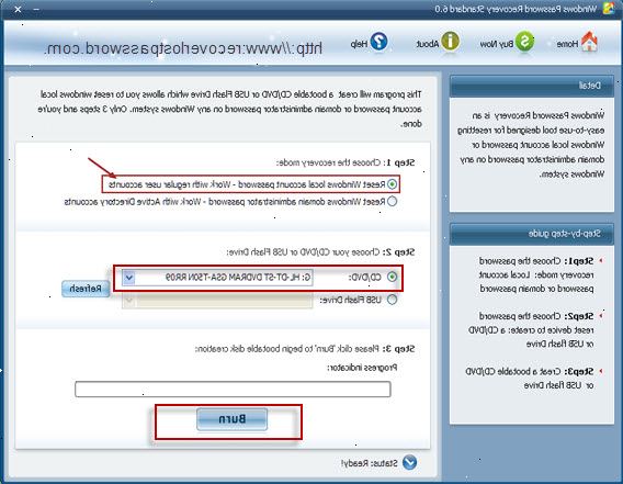 Hur man återställer en Windows XP eller Vista lösenord. Logga in på administratörskontot.