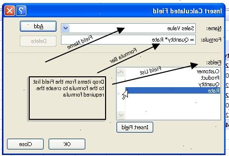 Hur man lägger till anpassat fält i pivottabell. Öppna arbetsboken i Excel som innehåller källdata och pivottabell du kommer att arbeta med.