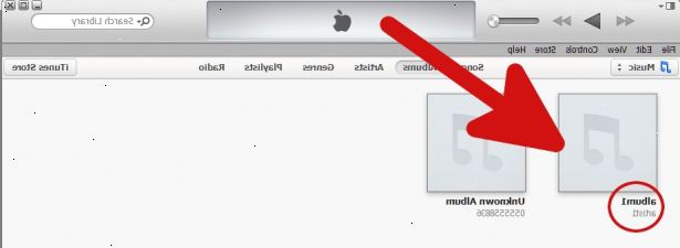 Hur fixar flera album i iTunes. Sök albumet i iTunes.