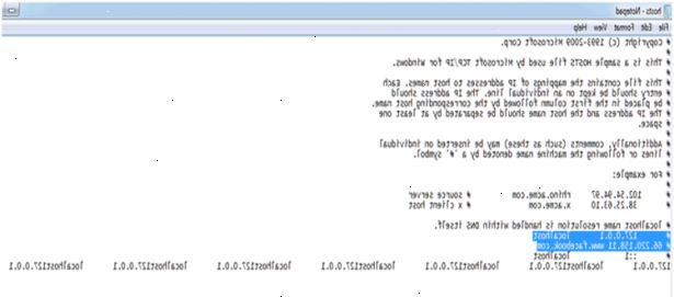 Hur man kan blockera en webbplats på din dator. Bläddra windows -> system32-> drivers-> etc så platsen kommer att vara c.