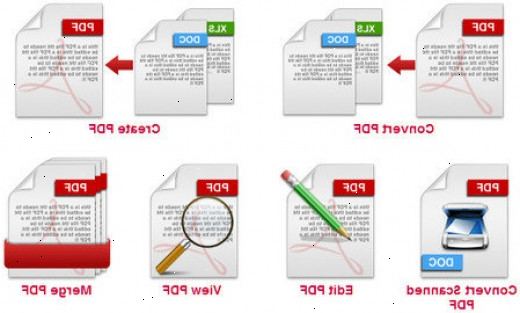 Hur man skapar och redigera PDF i Word. Om du inte använder Microsoft Office 2007 eller om du är Mac-användare, kan du använda ett ord till PDF-konverterare.