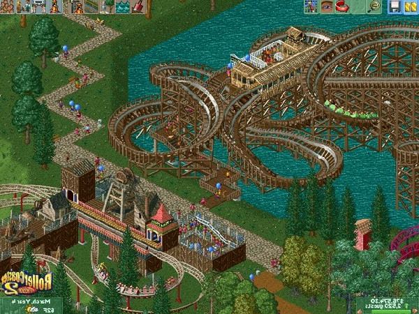 Hur kan man vara framgångsrik i rollercoaster tycoon spel. Välj ett scenario där du måste bygga din temapark från grunden.