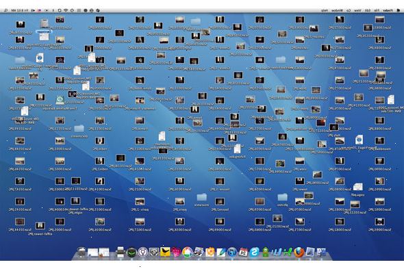 Hur organisera din dator. Organisera med ikoner.