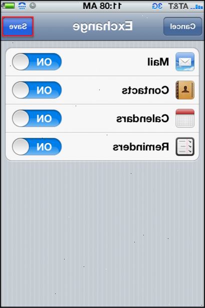 Hur du synkroniserar din iPhone med Microsoft Exchange. Kontrollera dina e-inställningar för att se om du redan har din Exchange Server körs med IMAP.